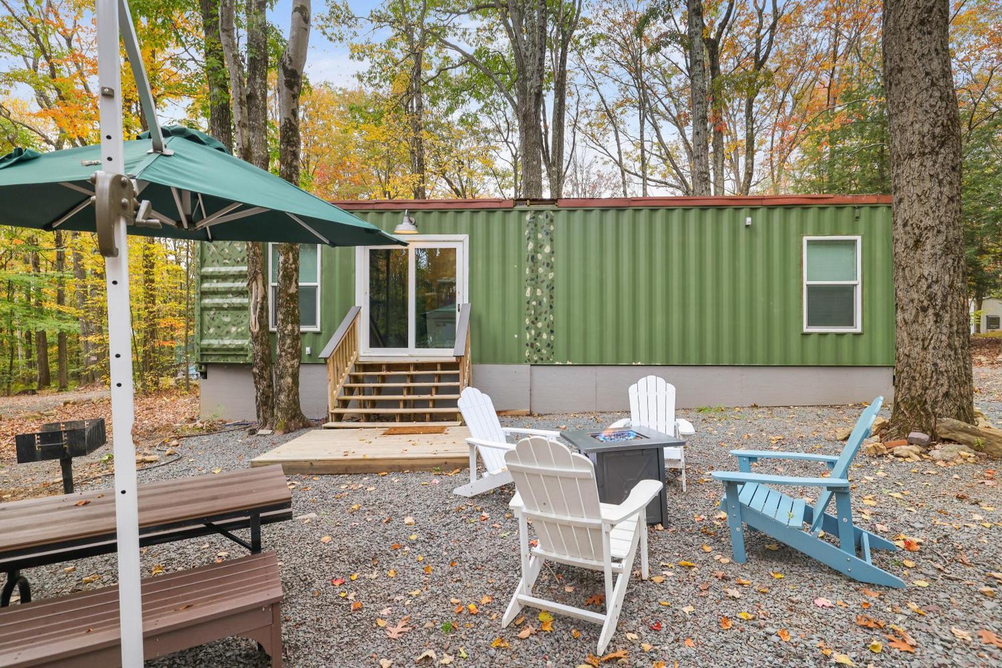 Camptel Poconos Lodging Albrightsville Exterior foto