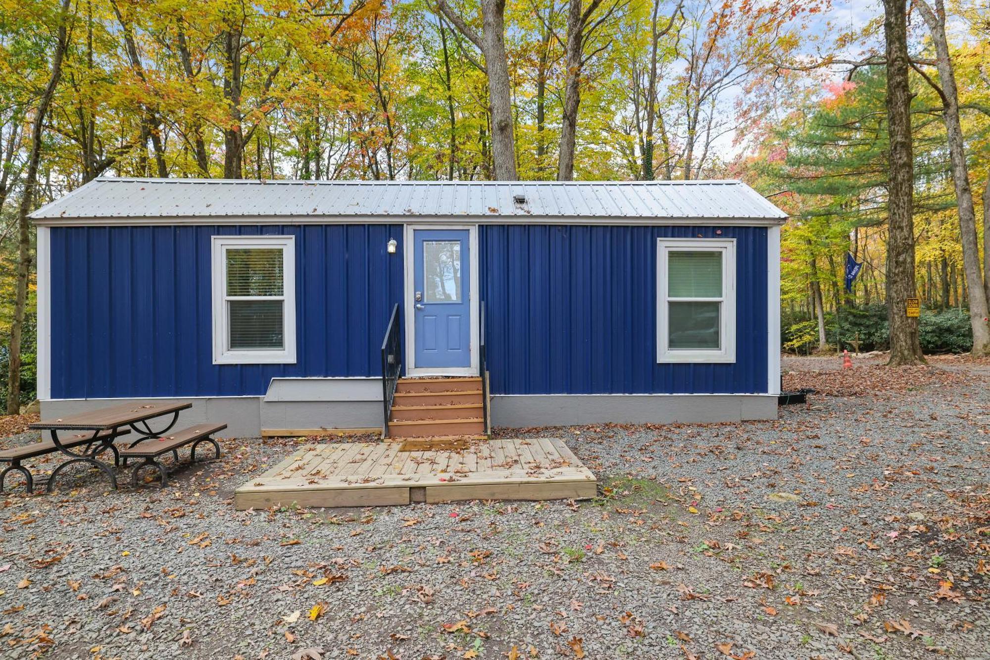 Camptel Poconos Lodging Albrightsville Exterior foto
