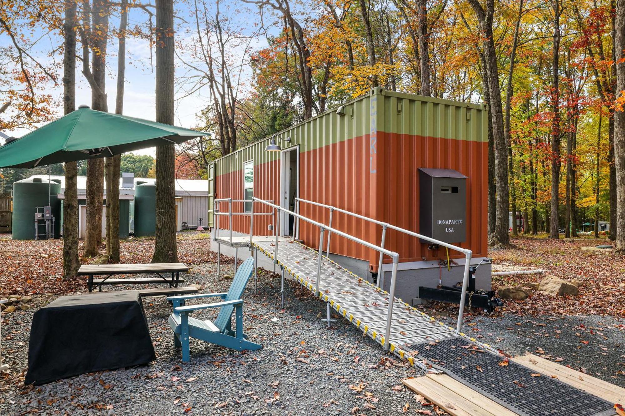 Camptel Poconos Lodging Albrightsville Exterior foto