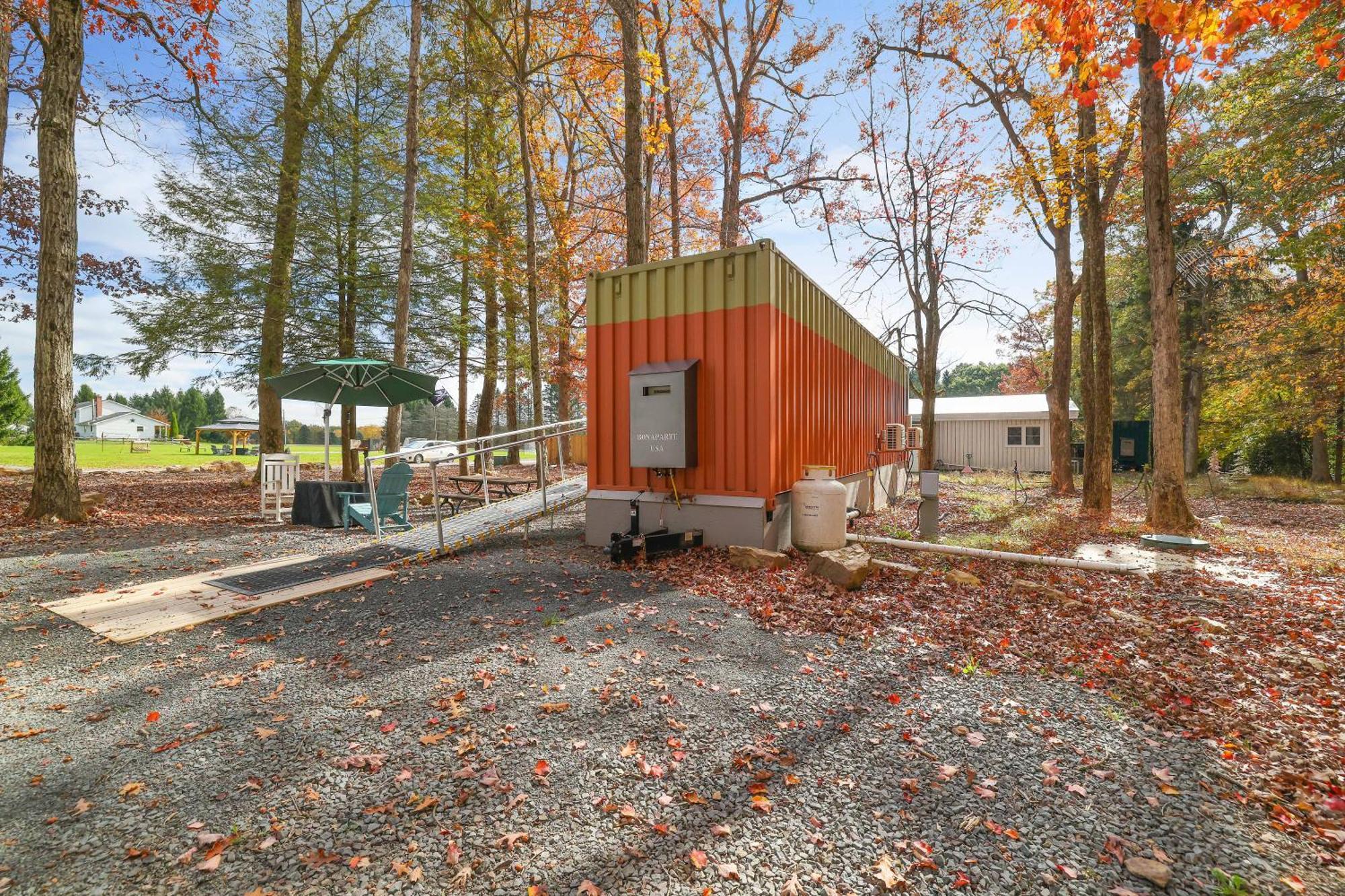 Camptel Poconos Lodging Albrightsville Exterior foto