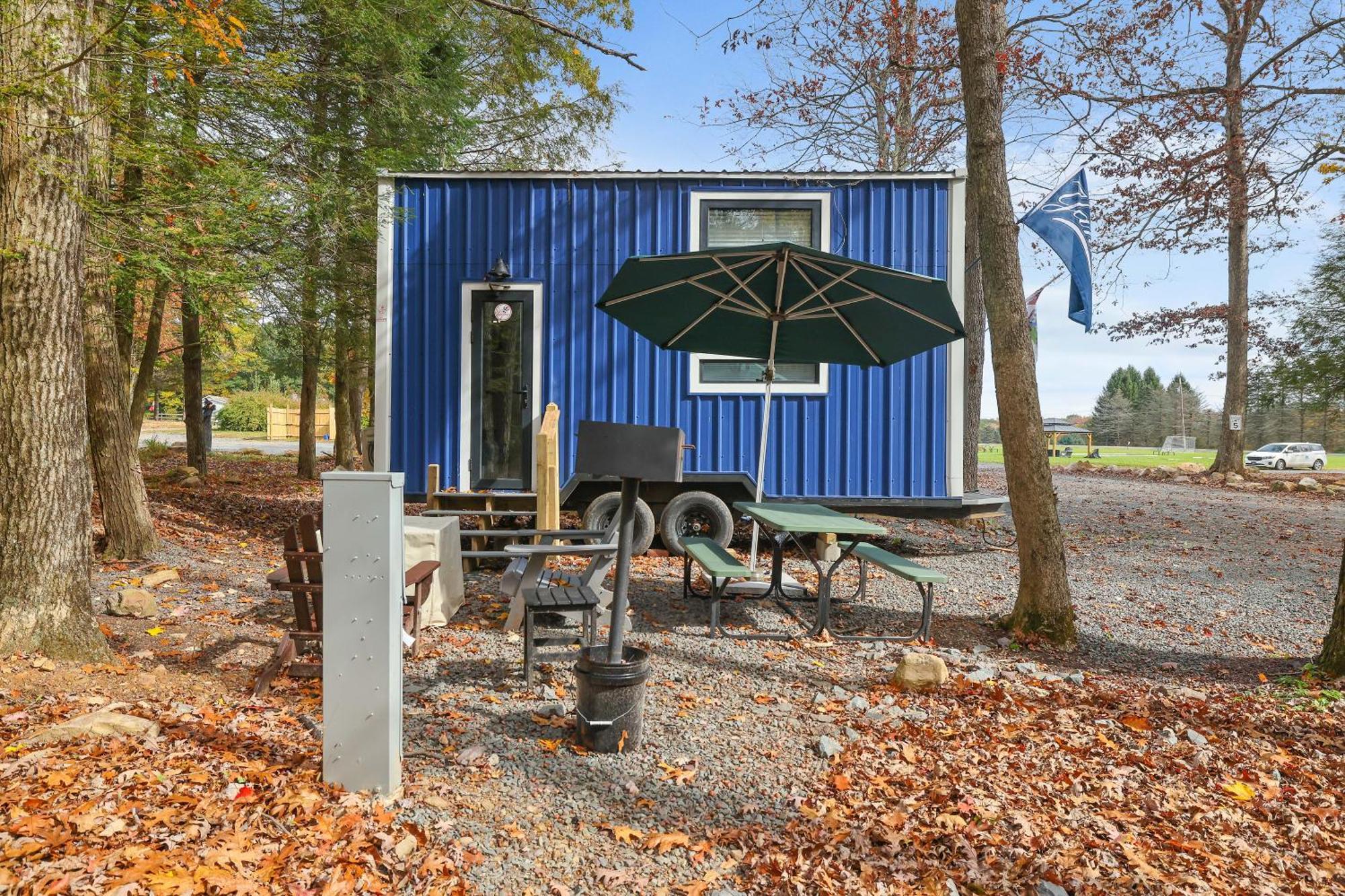 Camptel Poconos Lodging Albrightsville Exterior foto