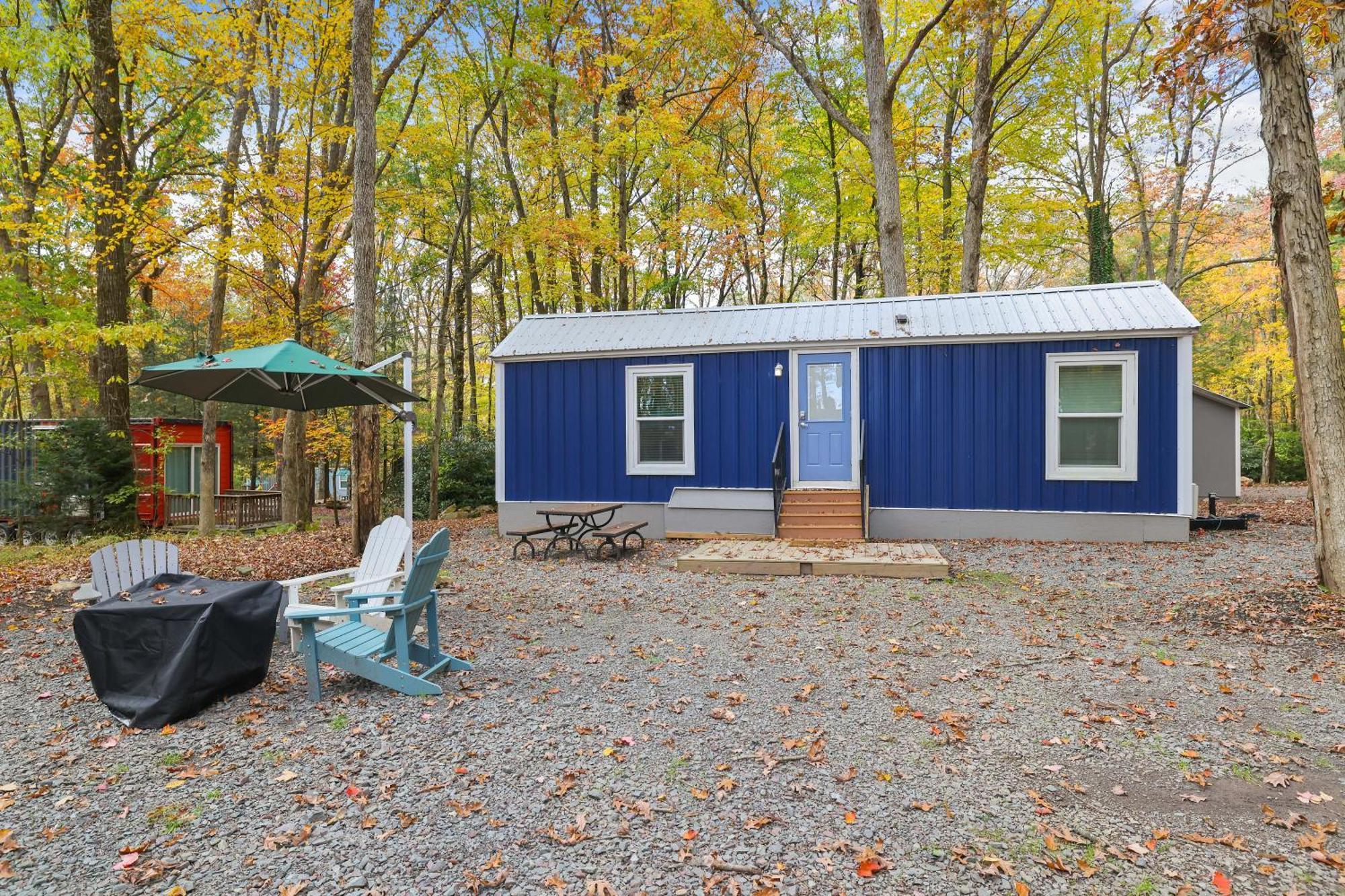 Camptel Poconos Lodging Albrightsville Exterior foto