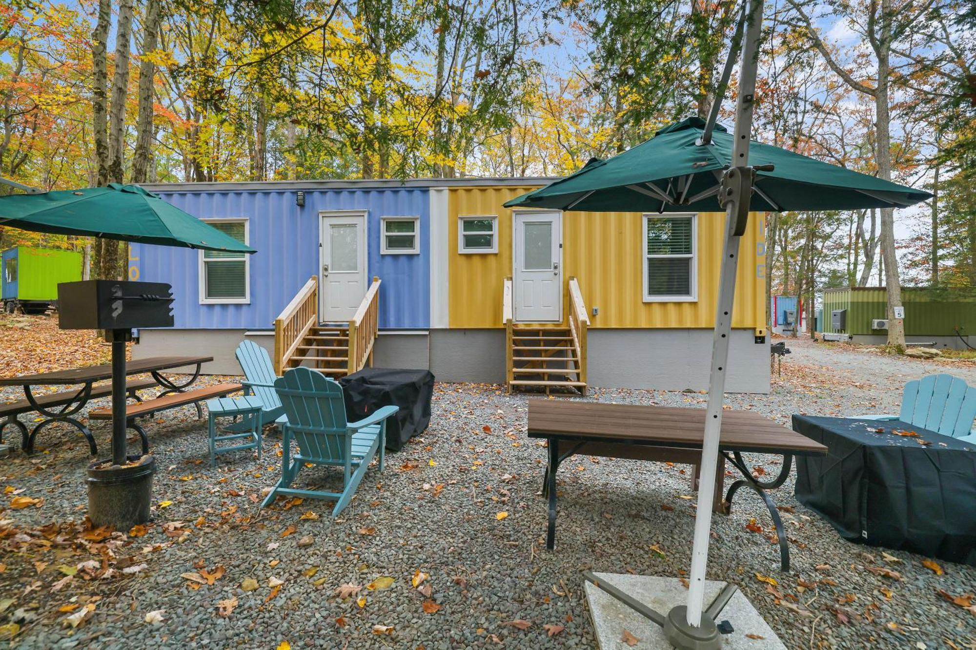 Camptel Poconos Lodging Albrightsville Exterior foto